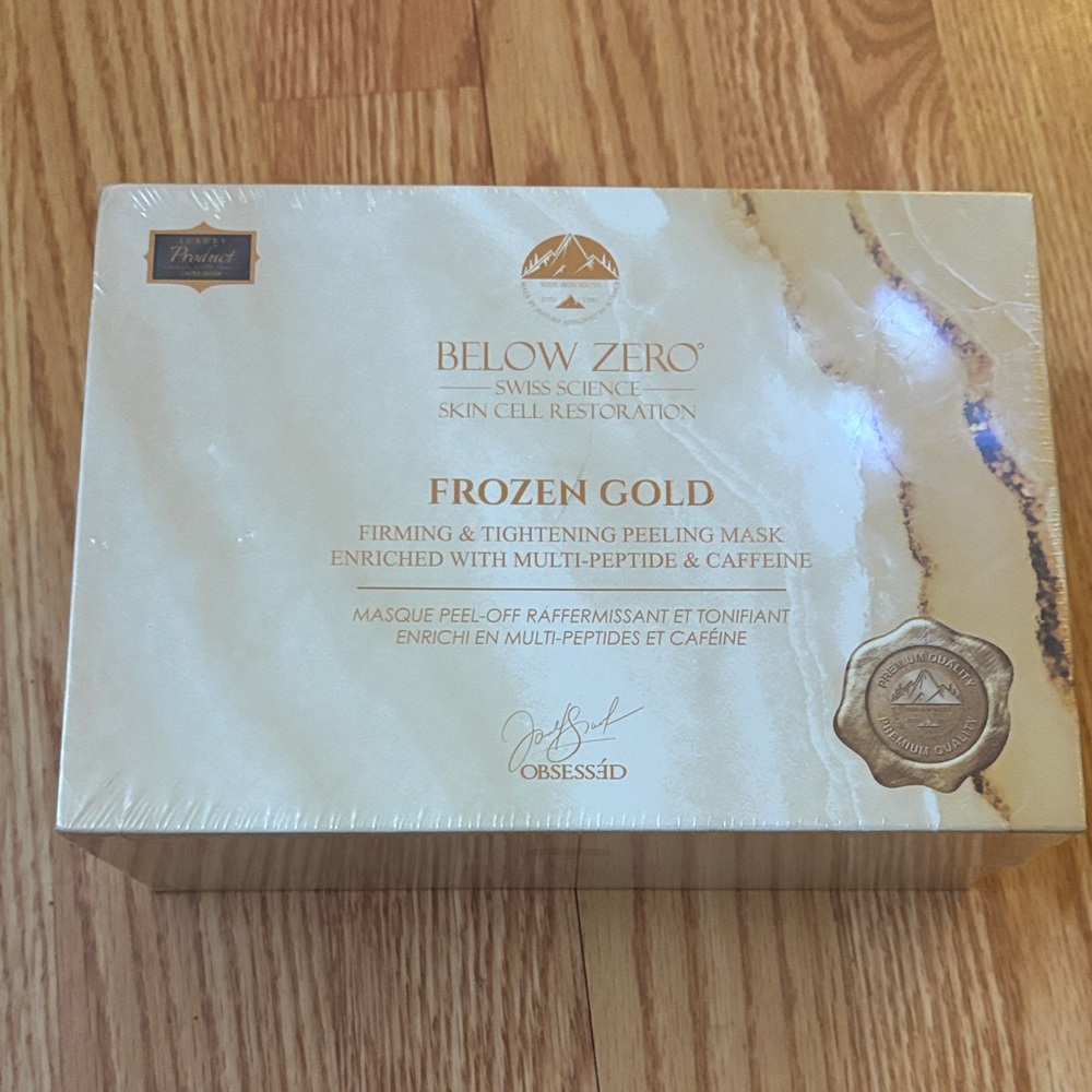 Frozen Gold Peeling Mask BY BELOW ZERO - Picture 2 of 4